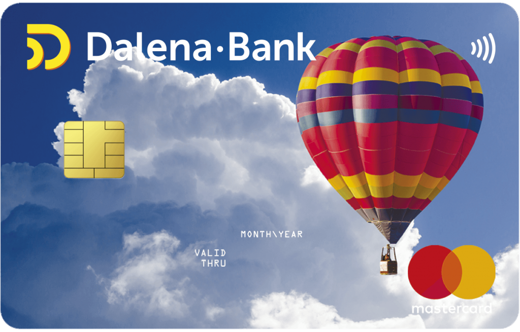 Далена Банк предлагает Вашему вниманию два новых дизайна пластиковых карт шар